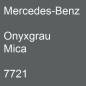 Preview: Mercedes-Benz, Onyxgrau Mica, 7721.